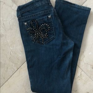 Miss Me straight cut denim jean